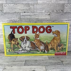 1995 Top Dog Vintage Rare Board Game by Aristoplay Canine Adventures Sealed New